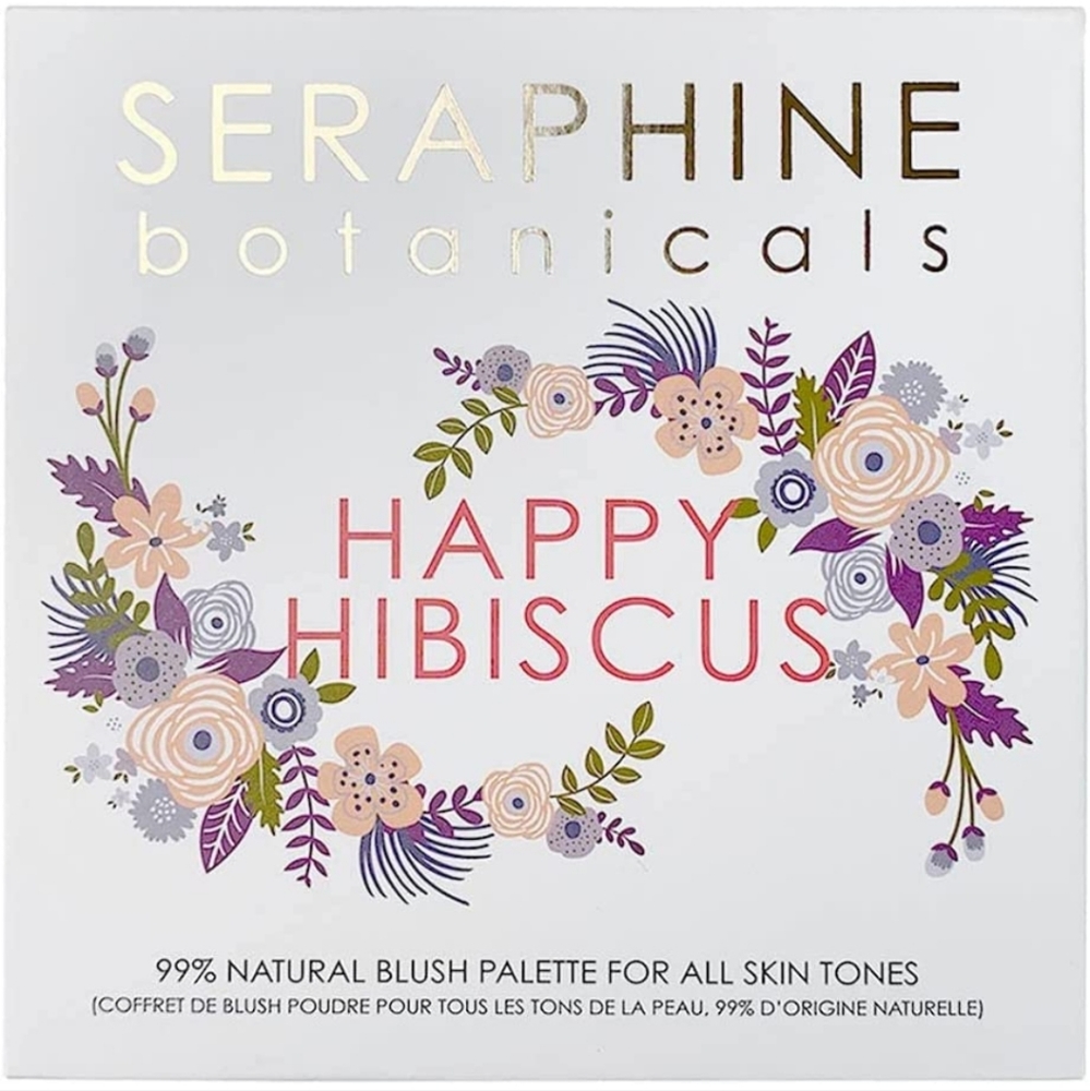 Seraphine Botanicals Happy Hibiscus Lumizer & Blush Palette